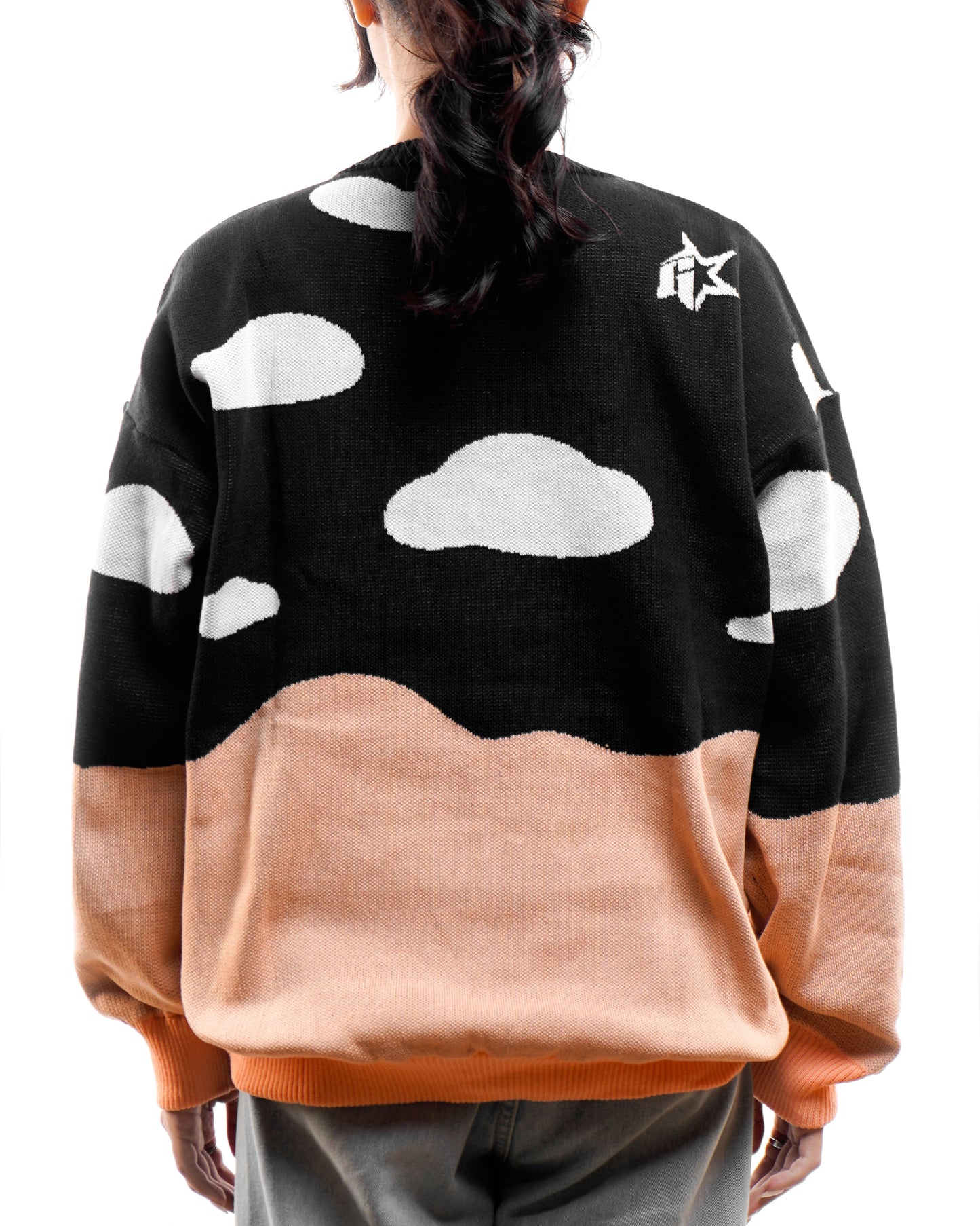 GDCK X MUKLAY CREWNECK BIZZARE BLACK