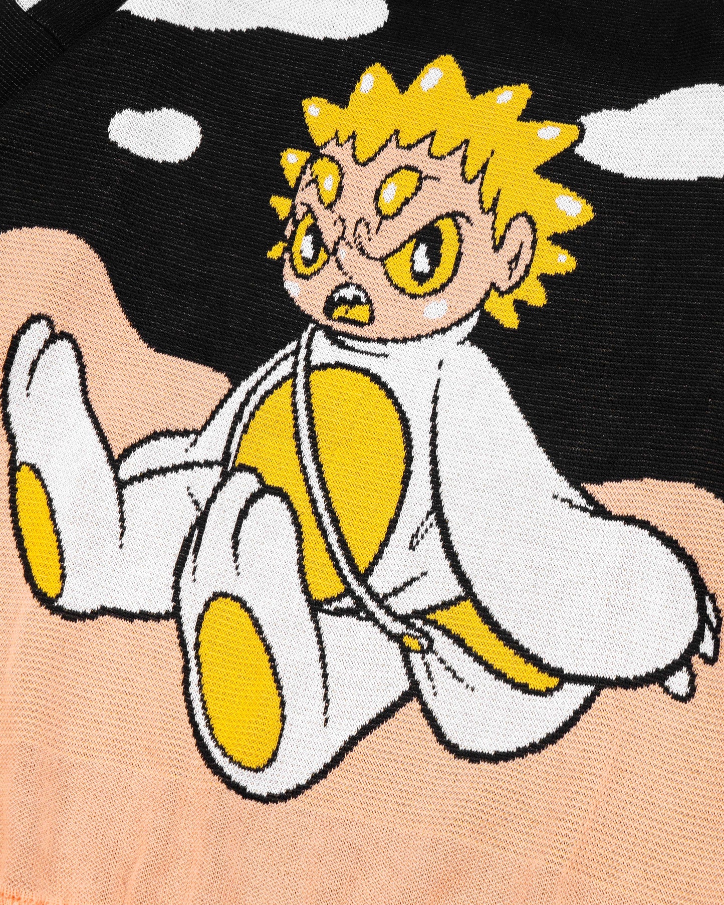 GDCK X MUKLAY CREWNECK BIZZARE BLACK