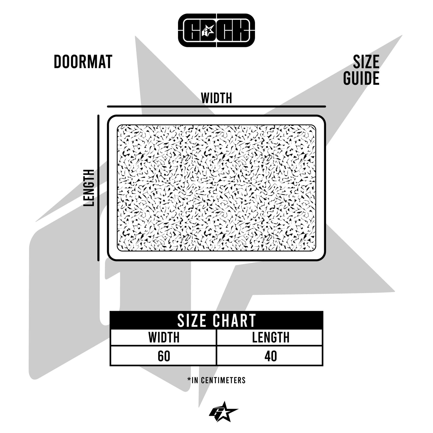 ROSESTAR - Doormat