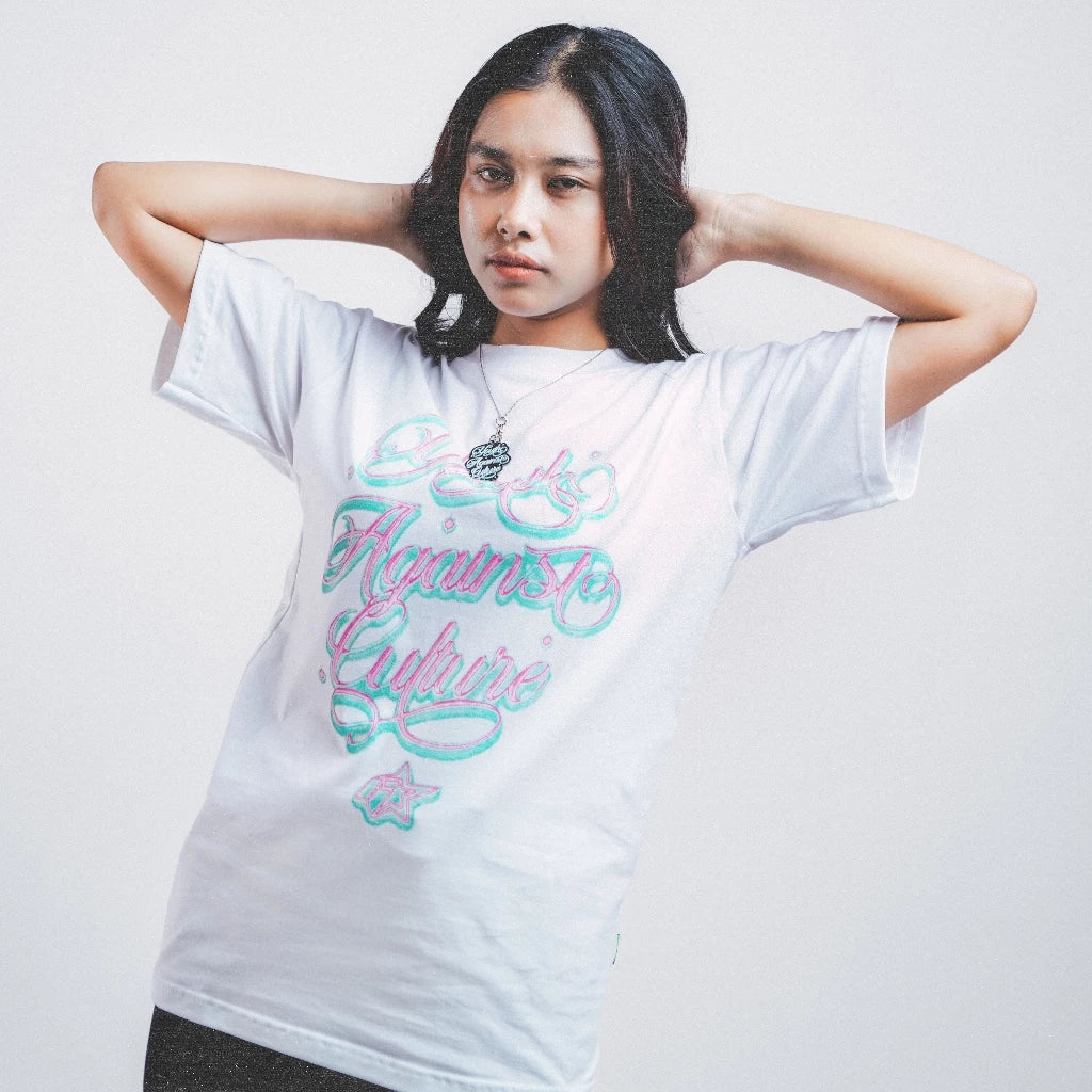 YACULT WHITE - Tshirt