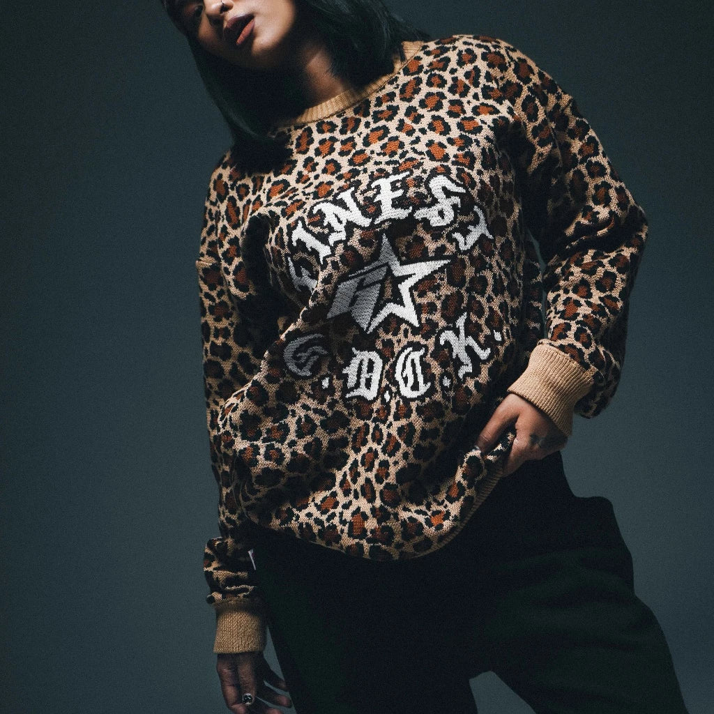 CHETABROWN - Knitted Crewneck