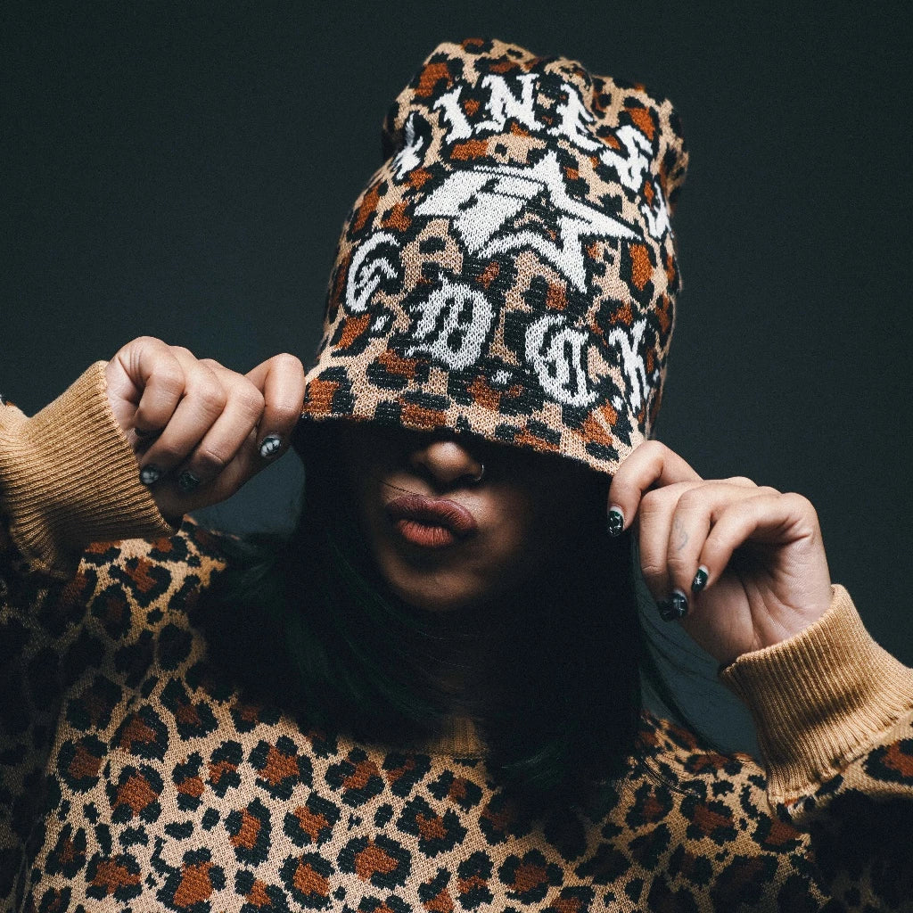 CHETABROWN - Knitted Beanie