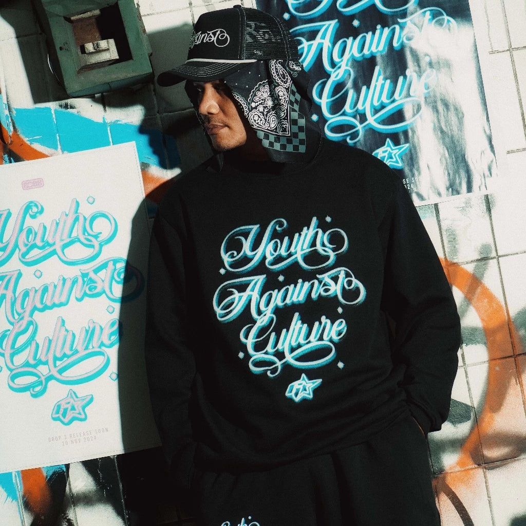 YACULT BLACK - Crewneck