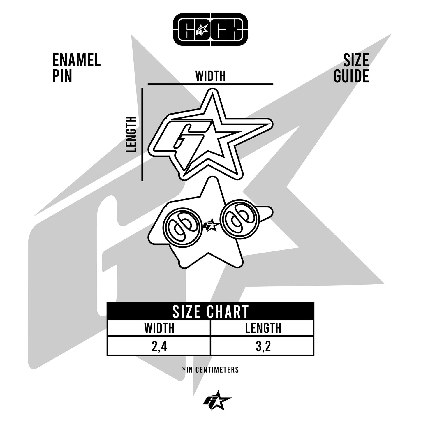 GSTAR - Enamel Pin