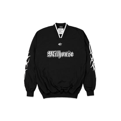 GDCK X MILHOUSE - IRON TRIBE V-NECK HOCKEY JACKET