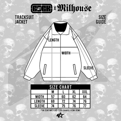 GDCK X MILHOUSE - IRON TRIBE TRACKSUIT JACKET